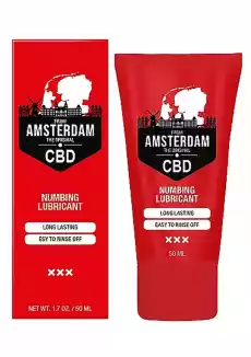 Lubrykant Znieczulający Original CBD from Amsterdam Numbing Lubricant 50 ml 100 ORYGINAŁ DYSKRETNA PRZESYŁKA Zdrowie i uroda Zdrowie Medycyna naturalna Produkty CBD