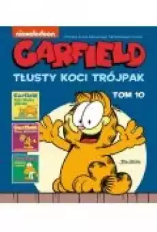 Garfield Tłusty koci trójpak Tom 10 Książki Komiksy