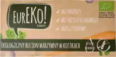 Bulion warzywny w kostkach bez drożdży bez oleju palmowego bezglutenowy BIO 100 g Eureko Artykuły Spożywcze Przyprawy