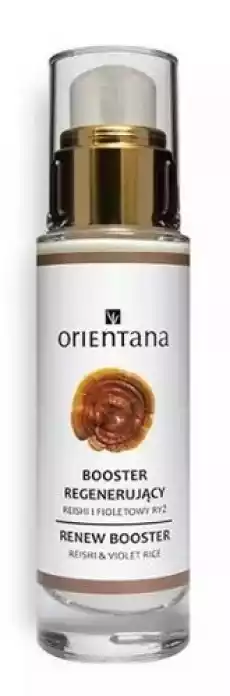 ORIENTANA Booster regenerujący Reishi i Fioletowy ryż 30ml Zdrowie i uroda Kosmetyki i akcesoria Pielęgnacja skóry