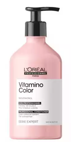 Loreal Vitamino Color odżywka chroniąca kolor 500ml Zdrowie i uroda Kosmetyki i akcesoria Pielęgnacja i stylizacja włosów