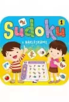 Sudoku z naklejkami 1 Książki Dla dzieci