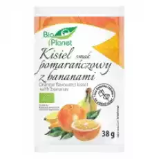 Bio Planet Kisiel o smaku pomarańczowym z bananami 38 g Bio Artykuły Spożywcze Słodycze