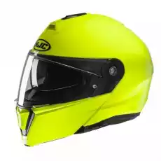 HJC KASK SYSTEMOWY I90 FLUO GREEN Sport i rekreacja Sporty motorowe Kaski do sportów motorowych