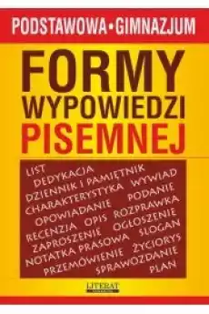 Formy wypowiedzi pisemnej Książki Audiobooki