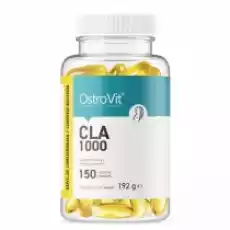 OstroVit CLA 1000 mg Suplement diety 150 kaps Zdrowie i uroda Zdrowie Witaminy minerały suplementy diety