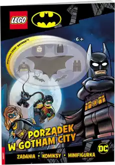 Lego Batman Porządek w Gotham city LNC6457 Książki Dla dzieci