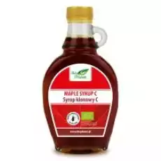 Bio Planet Syrop klonowy C 250 ml Bio Zdrowie i uroda Zdrowie Witaminy minerały suplementy diety