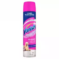 Vanish Oxi Action Pet Expert piana do czyszczenia dywanów i tapicerek 600ml Dom i ogród Sprzątanie domu Środki czystości Proszki do prania