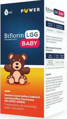 Biflorin LGG Baby krople 5ml Zdrowie i uroda Zdrowie Leki Żołądek i jelita