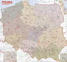 Kody pocztowe Polski tablica magnetyczna suchościeralna Dom i ogród Wyposażenie wnętrz Dekoracja Dekoracje ścienne