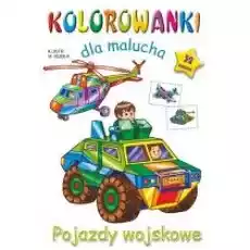 Kolorowanka dla malucha Pojazdy wojskowe Książki Dla dzieci