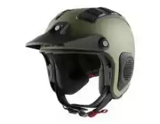 SHARK Kask otwarty ATV DRAK kolor matowyzielony Motoryzacja Sporty Motorowe Ochrona Głowy Kaski