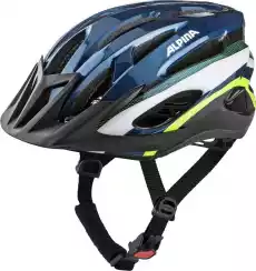 Kask rowerowy alpina mtb17 darkblueneon Rozmiar 5458 Sport i rekreacja