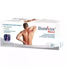 BIOLEVOX NEURO x 30 tabletek Zdrowie i uroda Zdrowie FarmaceutykiLeki MaściKremyŻele