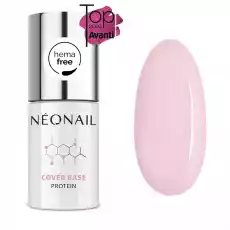 NeoNail Cover Base Protein baza proteinowa w naturalnych odcieniach 72ml Nude Rose Zdrowie i uroda Kosmetyki i akcesoria Manicure i pedicure