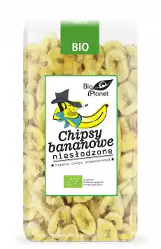 Bio Planet Chipsy bananowe niesłodzone BIO 350 g Artykuły Spożywcze Słodycze