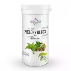 Zielony Detox Mix 500 mg 60 Kapsułek Premium Soul Farm Artykuły Spożywcze