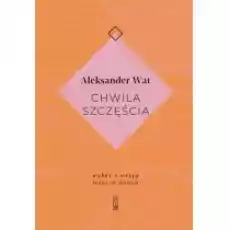 Chwila szczęścia Książki PoezjaDramat