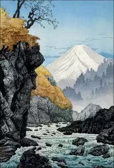 Foot of Mount Ashitaka Hiroaki Takahashi plakat Wymiar do wyboru 20x30 cm Dom i ogród Wyposażenie wnętrz Dekoracja Obrazy i plakaty