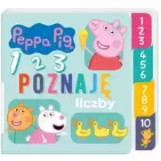 Peppa Pig Poznaję liczby Książki Dla dzieci