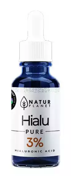 NaturPlanet HialuPure Forte 3 serum z czystym kwasem hialuronowym 30ml Zdrowie i uroda Kosmetyki i akcesoria Pielęgnacja twarzy Serum do twarzy