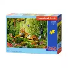 Puzzle 260 el His Majesty the Tiger Castorland Dla dziecka Zabawki Puzzle