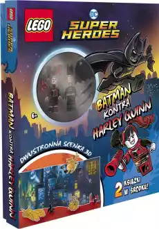 Lego DC comics Super Heroes Batman kontra Harley Quinn Z ALB6450 Książki Dla dzieci