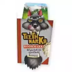If Teeth Marks zakładka zębowa Wilk Książki Akcesoria do książek Zakładki do książek