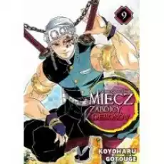 Miecz zabójcy demonów Kimetsu no Yaiba Tom 9 Książki Komiksy