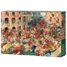 Puzzle 3000 el Bull Run in Pampeluna Castorland Dla dziecka Zabawki Puzzle