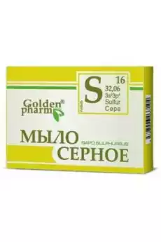 Golden Pharm Mydło w kostce siarkowe 70 g Artykuły Spożywcze