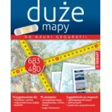 Duże mapy do nauki geografii Książki Podręczniki i lektury