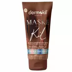 Dermokil Natural Skin Clay And Coffee Clay Mask maska do twarzy z glinki i kawy 75ml Zdrowie i uroda Kosmetyki i akcesoria Pielęgnacja twarzy Maseczki