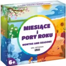 Miesiące i pory roku Months and Seasons Gra językowa Kangur Gry Gry planszowe