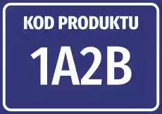 Naklejka Kod produktu wraz z numerem kodem Biuro i firma Odzież obuwie i inne artykuły BHP Pozostałe artykuły BHP