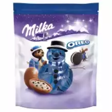 Milka Czekoladowe kuleczki mleczne z nadzieniem Oreo 86 g Artykuły Spożywcze Słodycze