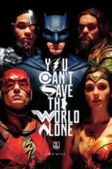 Justice League Movie Save The World plakat Dom i ogród Wyposażenie wnętrz Dekoracja Obrazy i plakaty