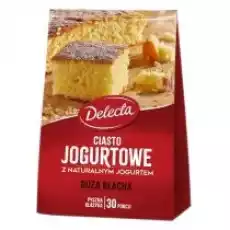 Delecta Duża blacha ciasto jogurtowe 640 g Artykuły Spożywcze Produkty sypkie