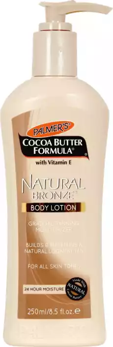 Palmers Natural Bronze brązujący balsam do ciała 250ml Zdrowie i uroda Kosmetyki i akcesoria Pielęgnacja ciała