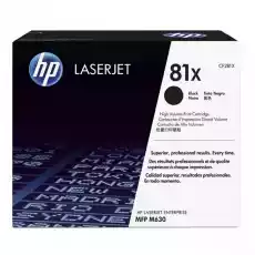 Oryginalny toner HP 81X czarny CF281X Komputery Drukarki i skanery Akcesoria do drukarek i skanerów