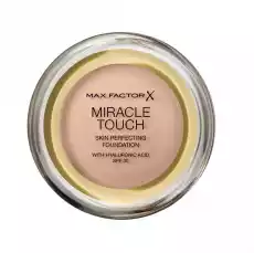 Max Factor Miracle Touch Skin Perfecting Foundation kremowy podkład do twarzy 40 Creamy Ivory 115g Zdrowie i uroda Kosmetyki i akcesoria Makijaż i demakijaż Podkłady i bazy