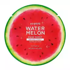 Watermelon Mask Sheet ujędrniająca maska w płachcie do twarzy 25ml Zdrowie i uroda Kosmetyki i akcesoria Pielęgnacja twarzy Maseczki