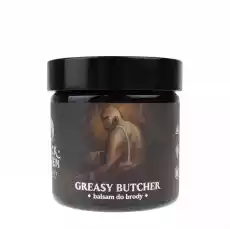 Slickhaven Greasy Butcher balsam do brody o skórzanym zapachu 60 ml Zdrowie i uroda Zestawy kosmetyczne Zestawy dla mężczyzn Zestawy do pielęgnacji brodywąsów