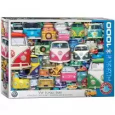 Puzzle 1000 el Autobusy Eurographics Dla dziecka Zabawki Puzzle