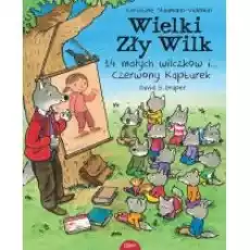 Wielki zły wilk 14 małych wilczków i czerwony Książki Dla dzieci