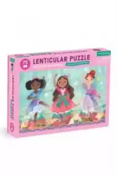 Puzzle soczewkowe z ruchomym obrazkiem 75 el Baletnice Gadżety Ezoteryka