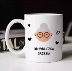 Kubek dla Babci Cechy Babci 330 ml Prezent na Dzień Babci Dom i ogród