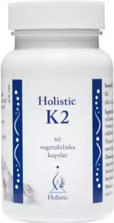 Witamina K2 MK7 90 µg 60 kapsułek Holistic Sport i rekreacja Odżywki i suplementy Witaminy i minerały