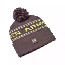 Czapka męska Under Armour Mens Halftime Pom Beanie Odzież obuwie dodatki Galanteria i dodatki Nakrycia głowy Czapki